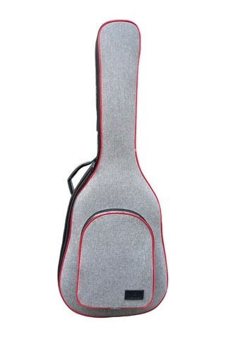 Klasik Gitar Çantası - Kılıf - Kırmızı Fitil - Su Geçirmez - gtrgrired001