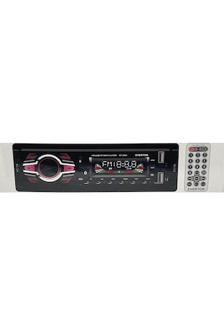 Everton Rt-2021 Çift Usb'Li Usb-Sd-Fm-Aux- Bluetooth Oto Teyp 4X5