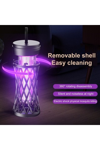 Novahub Elektrikli Sivrisinek Öldürücü - Uv Işıklı Şarj Edilebilir Böcek Lambası