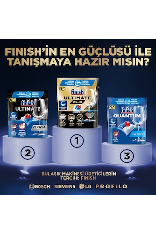 Finish Ultimate Plus Bulaşık Makinesi Deterjanı Kapsül Tablet 40 Adet