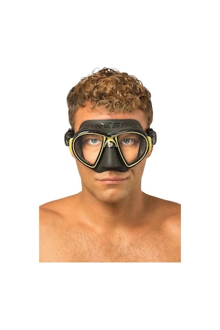 Cressi Zeus Black / Gold Dalış ve Yüzme Maskesi