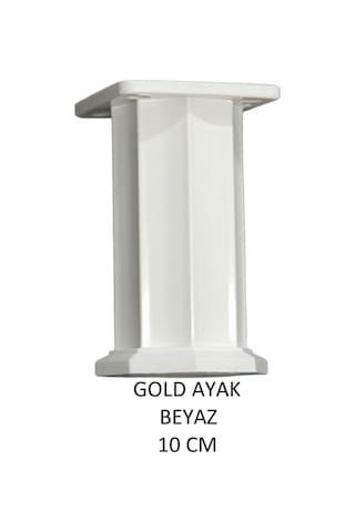 Gold Ayak 10cm Vidalar Dahil Beyaz Beyaz