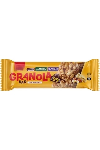 Mey İthalat Granola Bar 25 Gr Fıstık