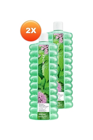 Avon Senses Water Mint Nane Ve Salatalık Kokulu Banyo Köpüğü 2 x 1 L