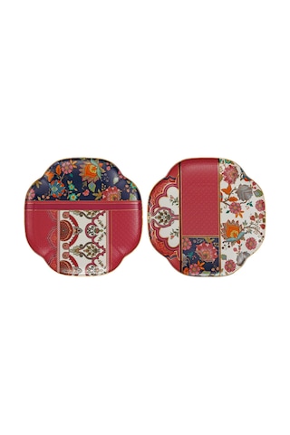 Lucky Art Etro Bone 27 Cm 2li Tabak Seti Lyhd 772 Çok Renkli