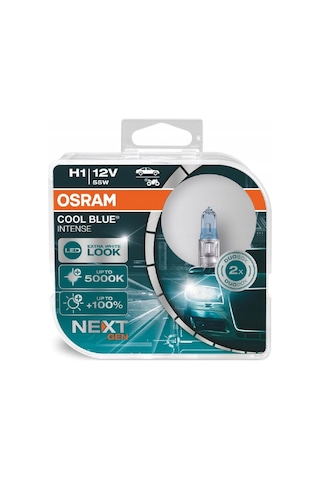 Yeniışıkotomotiv Osram H1 Cool Blue Intense Next Gen 5000K Beyaz Işık