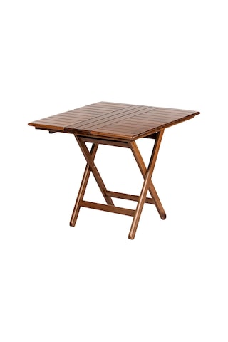 Atina 70X70 Katlanabilir Ahşap Bahçe Balkon Masası
