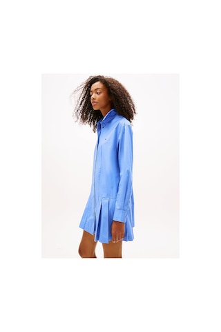 Tjw Mini Pleat Poplin Elbise Gözyüzü Mavisi