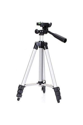 Telefon Ve Kamera Tutucu Tripot Ayak 105 Cm -Telefon Tutuculu