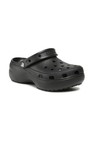 Crocs Classic Platform Clog W Kadın Terlik-23656 siyah