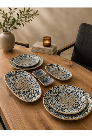 8 Parça Alhambra Gourmet Yemek Takımı Çok Renkli 8 Parça Alhambra Gourmet Yemek Takımı Çok Renkli