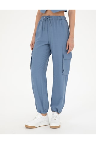 Pierre Cardin Kadın İndigo Pantolon Kanvas-chino 50284519-vr028 Indigo