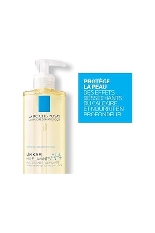 La Roche-posay Lipikar Cleansing Oil Ap+ Yıkama Yağı Atopiye Eğilim Gösteren Kuru Ciltler İçin 400 Ml 000 Açık Krem