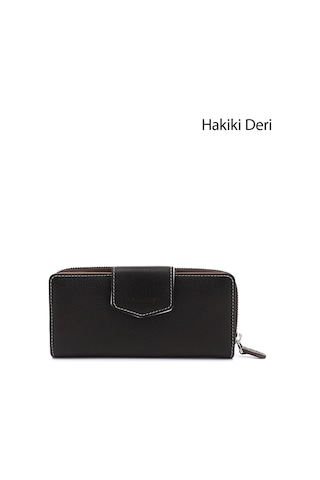 Gönderi(R) Gönderi R Kadın Kahveye Camel Yatay Hakiki Deri Cüzdan Ddzx22906133 Kahve