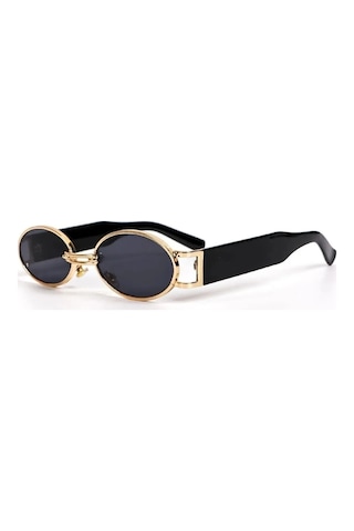 Yeni Sezon Vintage Oval Logolu Unisex Güneş Gözlüğü Çok Renkli 45183052