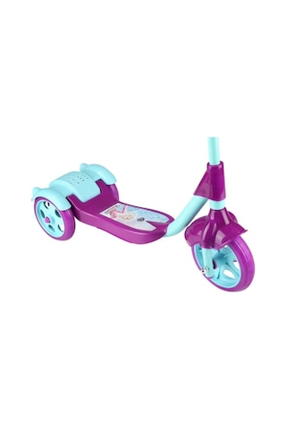 Mor Sepetli Frenli 3 Tekerlekli Scooter