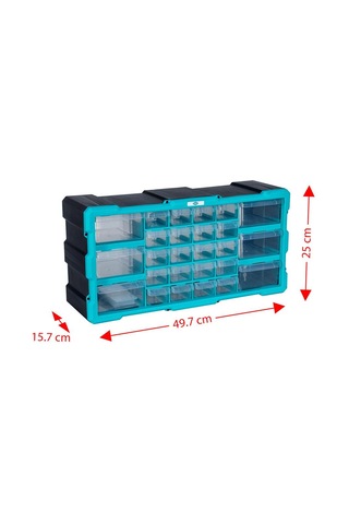 Eurostar Kkd5126 Yatay Monoblok Organizer Çekmece Seti 26'lı