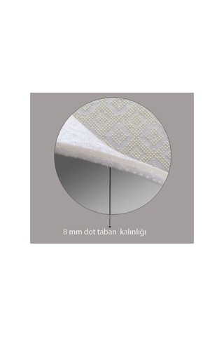 Rovigo Home Dijital Baskı Yıkanabilir Kaymaz Taban Yuvarlak Halı Rvg7091 140x140cm Çok Renkli