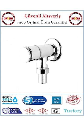 Bms Zaman Ayarlı Sıva Üstü Bas 3/4'' - %100 Prinç