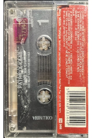 Plak Değildir Kaset Tir Kaset Patricia Kaas Dans Ma Chair Kaset