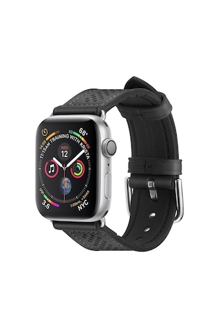 Spigen Apple Uyumlu Watch 42mm Seri 10 - 41mm Seri 9/8/7 - 40mm Seri Se2/se/6/5/4 İle Kordon Kayış Band Retro Fit Black
