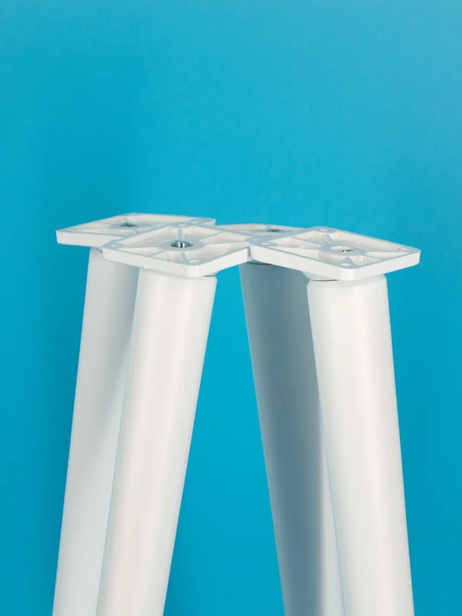 Brat'a Zoriny Eğimli Ahşap Mobilya Destekleri 360427250 Soğuk Beyaz