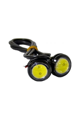 Carub Led Lamba Ayna Altı Kartal Göz 12v 23 Mm Buz Mavi 2 Li Br4621024