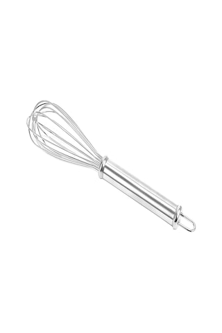 25 Cm Premium Metal Lüx Çırpıcı 2 Mm Kalınlık Profesyonel Mutfak Gümüş