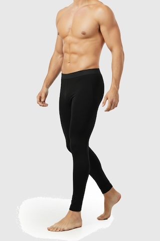 Rizzup Unisex Siyah Dar Kesim Termal Performans Taytı Soğuk Havalar & Spor Kullanımı 2607073