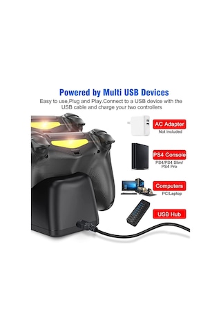 Ps4 Dualshock Göstergeli Şarj Istasyonu 6912917038899
