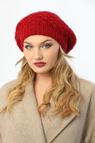 Çift Kat Bordo Kadın Ressam Bere Bordo