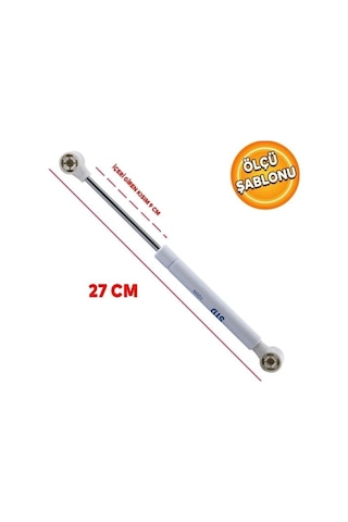Kutayalp Yapı Dolap Amortisörü 100n 27 Cm Gazlı Piston Kapak Hidroliği Turkuaz
