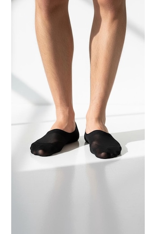 Erkek Görünmez Çorap Kaydırmaz Topuk Silikonlu, Terletmeyen Babet Çorap Çok Renkli