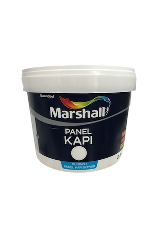 Su Bazlı Kokusuz Amerikan Panel Kapı Boyası 2.50 L Beyaz