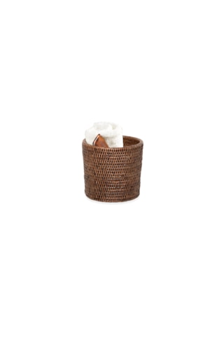 Basket Malzemelik, Oval, Tezgah Üstü - Kahve Kahve