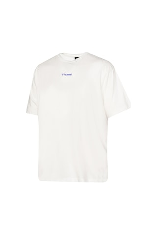 Hummel Smıth Oversıze T-shırt S/s Erkek Kısa Kol T-shırt Beyaz Beyaz