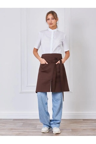 Ditexform Garson Önlüğü, İş Önlüğü, Aşçı Önlüğü 122612244 Kahverengi