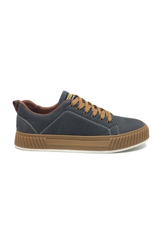 Taşpınar Ayakkabı Taşpınar %100 Hakiki Deri Sneaker Ortopedik Kışlık Erkek Rahat Günlük Ayakkabı Yeni Sezon Füme Nubuk