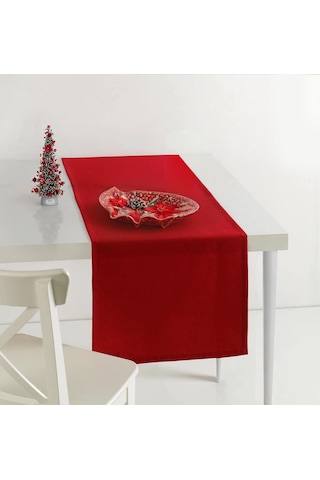 Roma Runner Kırmızı Masa Örtüsü