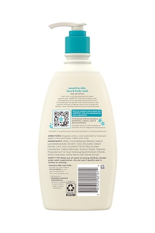 Aveeno Kids Hassas Ciltler İçin Yüz Ve Vücut Şampuanı 532ml