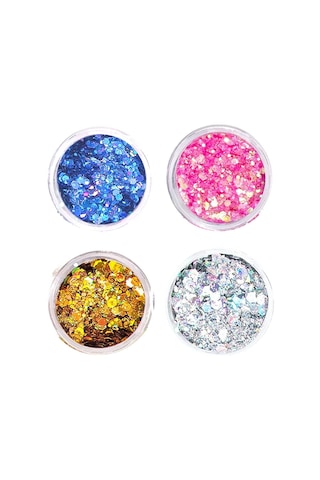 Rosevelt Kendinden Yapışkanlı Makyaj Simi Glitter 4'lü