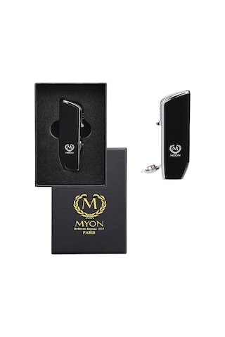 Myon 3 Pürmüz Alev Delicili Puro Çakmağı Siyah