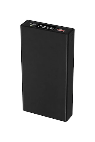 ENERX Enr-p2025dc 20.000 Mah 2.1 Amper Led Göstergeli Powerbank Siyah