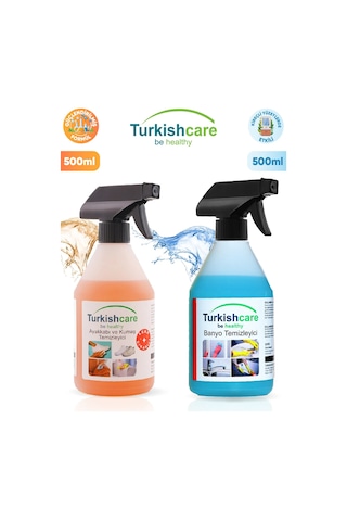 Ayakkabı Ve Kumaş Temizleme 500 ML+ Banyo Temizlik Spreyi Ve Çok Amaçlı Sünger 500 ML