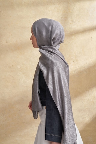 Armanda Jose Jakar Ethnic Desen Şal- 3303 Gri