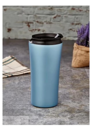 Optimum 400 Ml Bardak Termos Paslanmaz Çelik Cooker 2050 Mavi