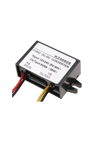 Gajeena 5v 5a Dc-dc Düşürme Güç Modülü, 8-40v Girişli, Su Geçirmez, Ateş Direnci, Aşırı Gerilim/koruma, Araç Led Ekranı Ve Diğer Cihazlar İçin