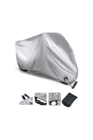 Honda Pcx125 Gri Motosiklet Brandası Kilit Uyumlu