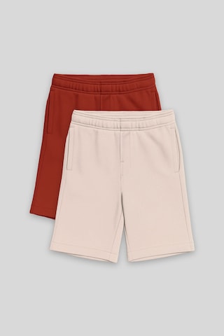 Tommylife Standart Fit Basic 2li Paket Bej-kiremit Erkek Çocuk Şort - 11293 Bej-kiremit