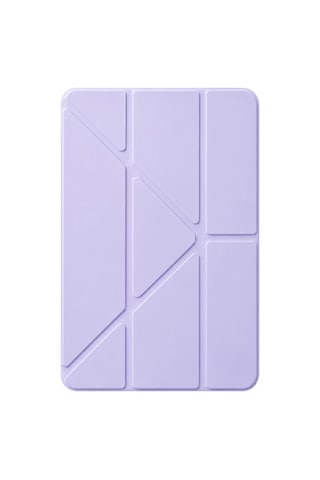 Apple İpad Uyumlu - Air 11 2026 Mera Kalemlikli Tablet Kılıfı - Lila Arka Kapak